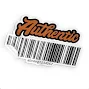 Custom Barcode Stickers, White/Black/Red, Various Size Options, swagprint.com