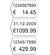 Avery WP1626 White 1200pc self-adhesive label Hardware/Electronic