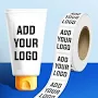 Custom White Glossy 2 x 3 Inch Roll of Rectangle Labels - 125 Pack - By Jam Paper