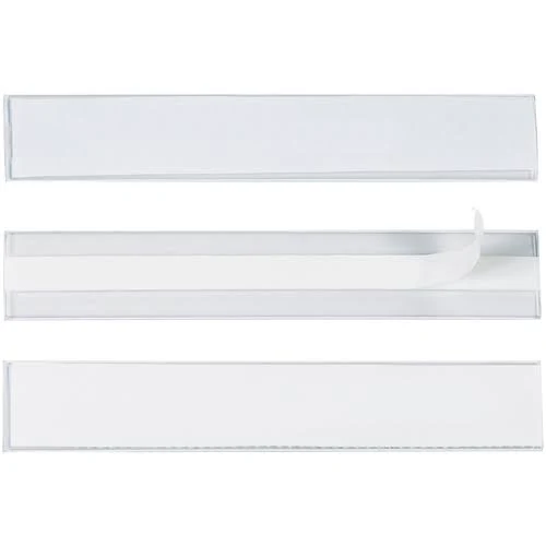 Partners Brand PLH112 HOL-DEX Self-Adhesive Plastic Label Holder