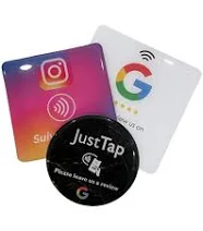 Custom 13.56mhz Smart Nfc Google Review Plate Tag Passive Rfid Nfc Instagram Tab