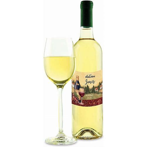 Colorful Images Vinyard Wine Bott…