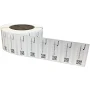 TronRFID 1.85" X 0.91" Custom Pre-Printed and Pre-Encoded Paper RFID Labels 5000 Labels/roll 3" Core (TR-7209B)
