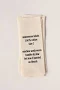 Natural Garment Care Labels for Handmade Items - Washing Care Tags, Printed on Organic Cotton