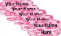 Personalized Pink Camo Name Labels: Waterproof Stick-On Clothing Tags