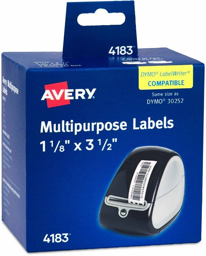 Avery Direct Thermal Roll Labels