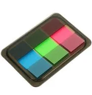 5 Boxes Writable Labels Page Markers Tabs Sticky Memo Pads Memorandum Fluorescence Sticky Stickers Tabs Fashion Notepads