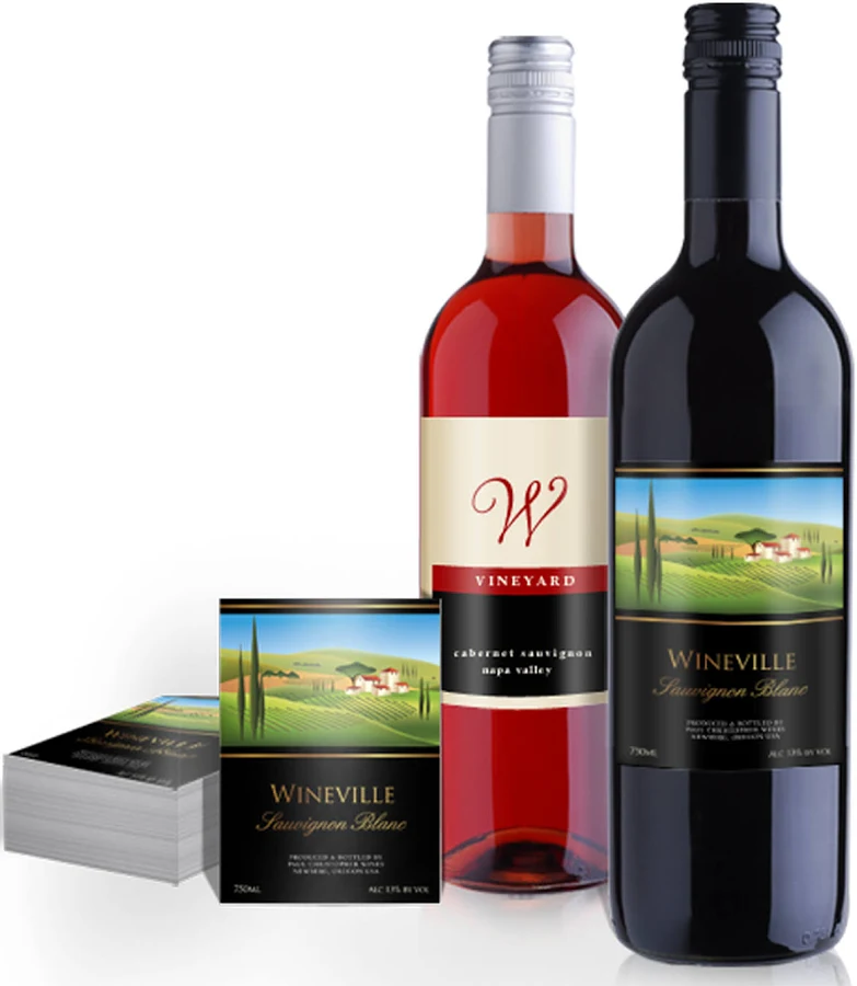 Wine Label Printing - 200 qty