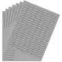 Small Sticky Labels Printable Stickers for 1 inch x 0.375 inch Laser Printers
