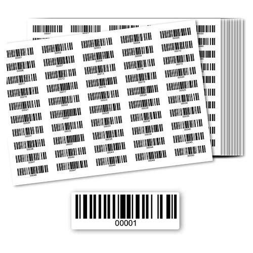 Barcode Stickers - 500 Stickers N…