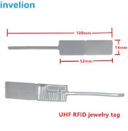 860-960MHZ Anti Theft UHF RFID Label Stickers Rfid Security Tags Paper Adhesive for Jewelry RFID