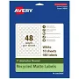Avery EcoFriendly Round Labels