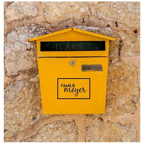 Mailbox Name Stickers, Name Sti…