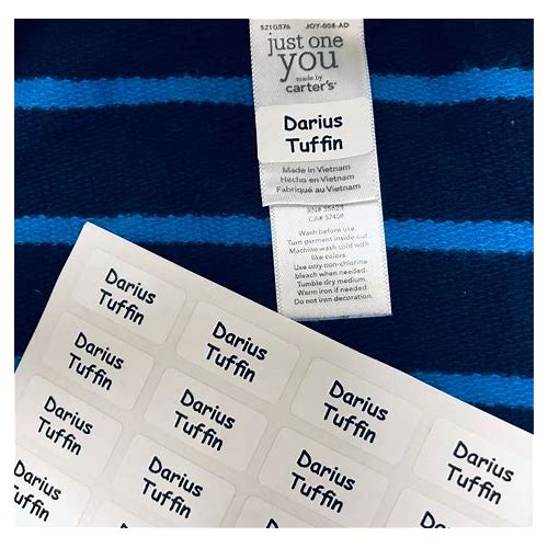 Just-Stick Clothing Name Labels, …
