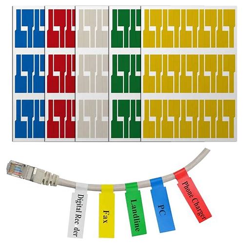 Waterproof Cable Label Self-Adhe…
