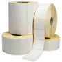 White paper self-adhesive labels 68x45 mm, for thermal transfer, 1000 labels per roll