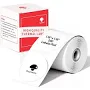 Phomemo Self-Adhesive Round Circle Label for Phomemo M110/m120/m200/m220 Label Maker, 1.18'' x 1.18'' (30x30 mm) Thermal Label for Barcode Label, DIY