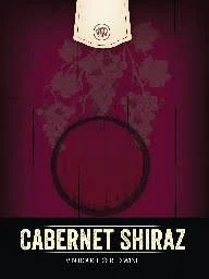 Wine Labels Cabernet Shiraz 30 Pack