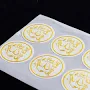 Stamprints Custom Embossed Foil Labels