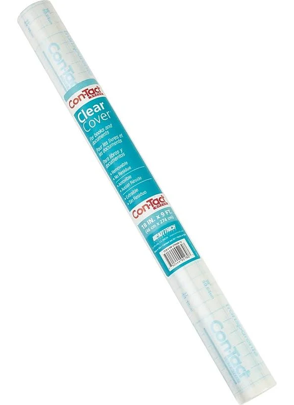 Con-Tact Clear Cover Self-Adhesive Laminating Film Roll