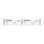 Marketlab Zofran Miscellaneous Medication Label Tape
