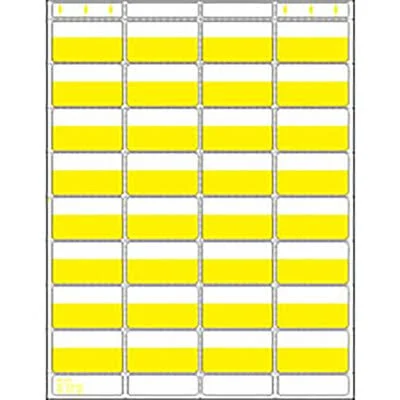 Blank Vinyl w/Adhesive Sign Labels | Pack of 100