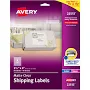 Avery Matte Shipping Labels 3-1/3" x 4"