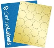 2" Circle Labels Sheets