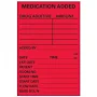 Pharmacy Label - Multi Medication Added, Fluorescent Red, 3" x 2", 500/Roll