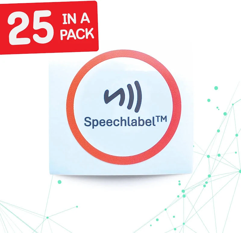 Speechlabel Touch Sticker Labels