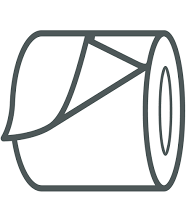 10019693 - Zebra 8.5" x Continuous 8000T Custom Label (Roll)