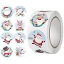 Stamprints Collection Cartoon Christmas Gift Tags Stickers