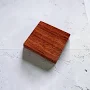 Mini NFC Smart Tag with Custom Logo | Handcrafted Wood | Tapped