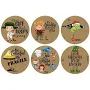 Christmas Movie Holiday Themed Gift Tag Sticker Labels