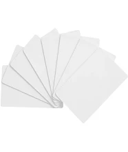 10Pcs NTAG215 NFC 215 Tags Rewritable Blank White Card Universal Label RFID Tags