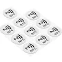 NFC Stickers Nfc213 Tag Sticker 144 Bytes Blank Round