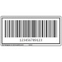 MSI Custom Barcode Label