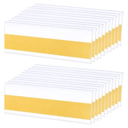 Uxcell Self Adhesive Shelf Label Holder