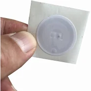 YARONGTECH 10pcs White NFC Tag Stickers 25mm (1 inch) Round - 888 Bytes NTAG216, Compatible with All NFC-Capable Phones (Pack of 10)