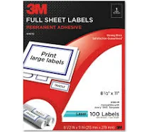 Avery Ave5663 Matte Clear Easy Peel Shipping Labels 18863