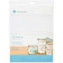 Silhouette Printable Sticker Paper 8.5"x11" 8/Pkg Clear