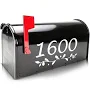 Assured Signs Reflective Mailbox Number Stickers
