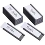 Magnetic Shelf Label Data Card Holders
