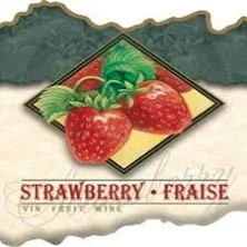 Strawberry Wine Label 30 per Pack