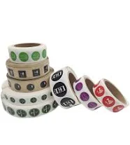 13.56mhz Rfid Smart Label Nfc Chip Adhesive Printable Membership Access Control Card Paper Sticker With Mini Tag Features