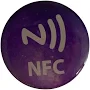 Netzwork NFC Metal Sticker Tap to share your all your contact information