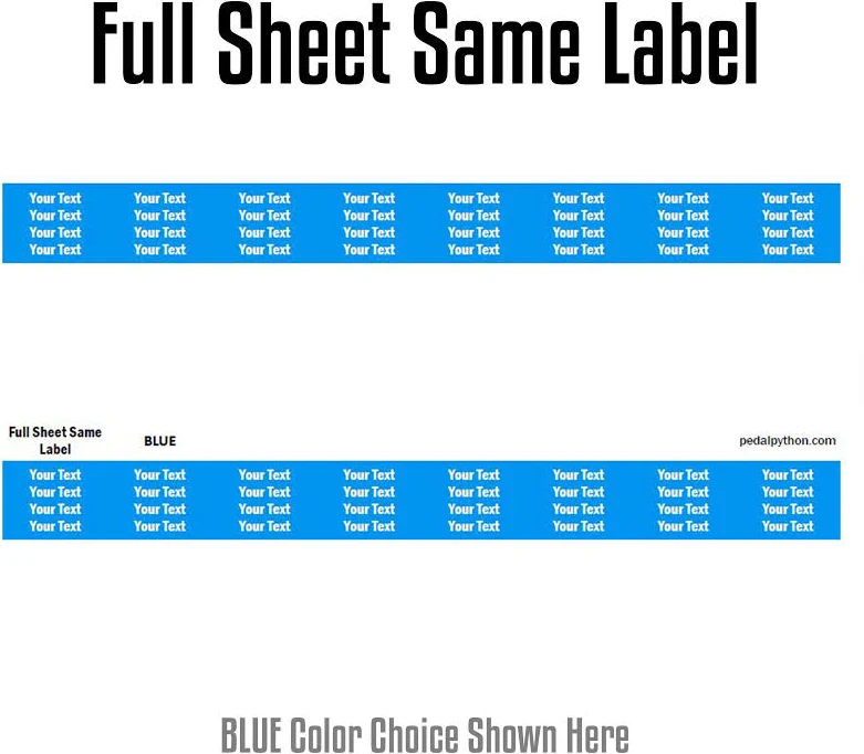 CUSTOM Cable Labels