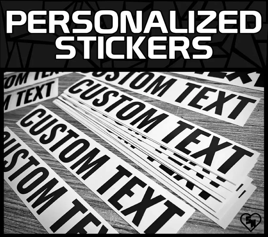 Personalized Stickers