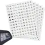 Pvc Self-Adhesive Stickers Writable Label Stickers Rectangle