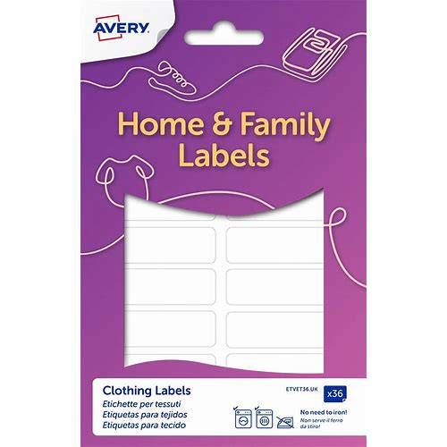 Avery Handwriting Clothing Label…